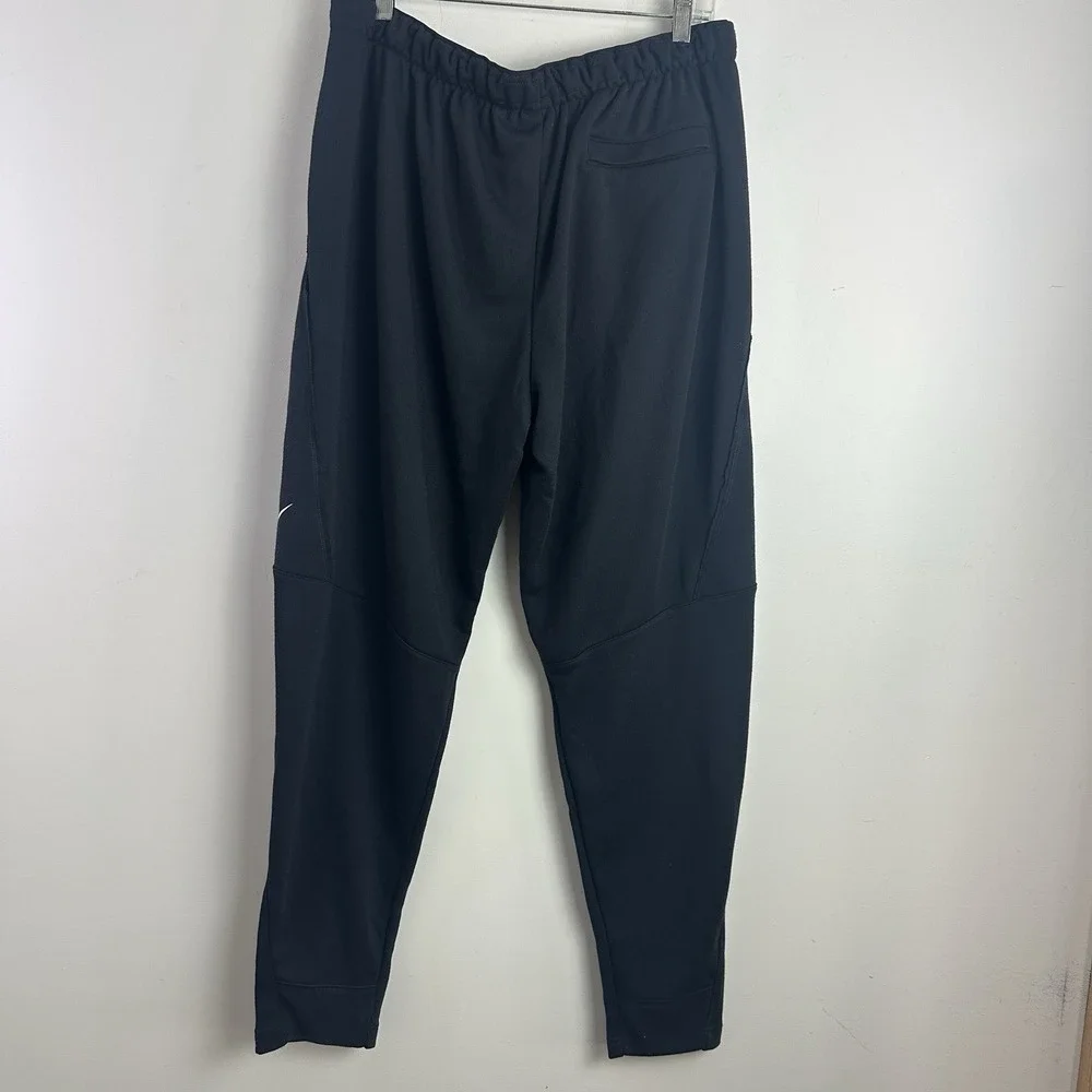 Nike Mens Solid Soft Sportswear Club Fleece Joggers Black Size XL Lounge Tapered